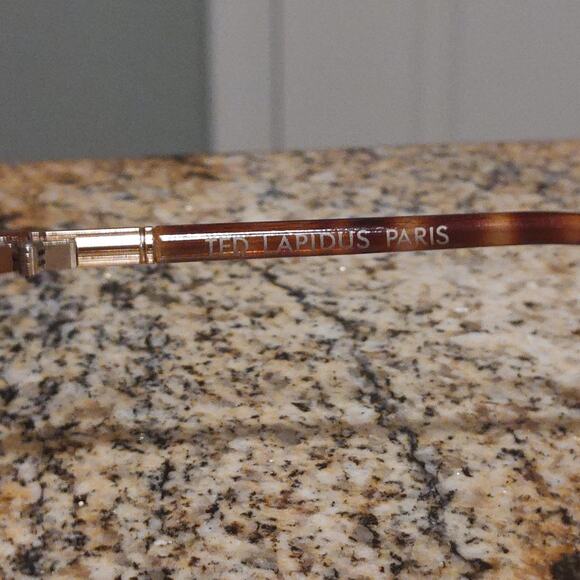 Vintage Ted Lapidus Paris Sunglasses Womens Large Oversized France 70s Eyewear - Picture 5 of 16